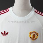 Manchester United Originals 3-Stripes Beige T-Shirt - 图片 5