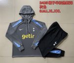 Tottenham Hotspur 24-25 Half-Zip Hoodie Dark Grey - 图片 9