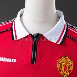 Retro 1998-1999 Manchester United Home Jersey - 图片 4