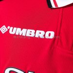 Manchester United 1998-1999 Home Retro Long Sleeved Jersey S-XXL - 图片 3