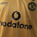 Manchester United 2001/02 100th Anniversary Edition Retro Jersey - 图片 4