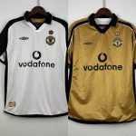 Manchester United 2001/02 100th Anniversary Edition Retro Jersey - 图片 9
