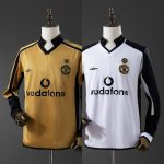 Manchester United 01/02 100th Anniversary Retro Long Sleeve Jersey S-XXL
