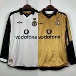 Manchester United 01/02 100th Anniversary Retro Long Sleeve Jersey S-XXL - 图片 8
