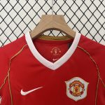 Man Utd 06/07 Home Kids Jersey - 图片 4