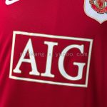 Retro 2006-2007 Manchester United Home Jersey S-XXL - 图片 4