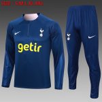 Tottenham Hotspur 23-24 Half-Zip Jacket Blue
