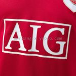 Man Utd 06/07 Home Long Sleeve Player Version Jersey - 图片 7