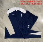 Tottenham Hotspur Kids Navy Blue Half-Zip Jacket - 图片 3