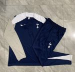 Tottenham Hotspur Kids Navy Blue Half-Zip Jacket - 图片 4