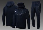 Tottenham Hotspur 24-25 Blue Long Zip Hoodie - 图片 2