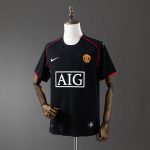 Man Utd 2007/08 Retro Black Jersey