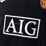 Man Utd 2007/08 Retro Black Jersey - 图片 6