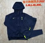 Tottenham Hotspur 21-22 Navy Blue Windbreaker (Original Waterproof Fabric) - 图片 9