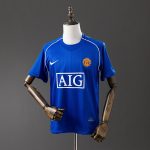 Man Utd 07/08 Goalkeeper Blue Retro Jersey