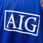 Man Utd 07/08 Goalkeeper Blue Retro Jersey - 图片 6