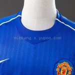 Man Utd 07/08 Goalkeeper Blue Retro Jersey - 图片 7