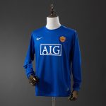 Man Utd 2008/09 Second Away Long Sleeve Retro Jersey