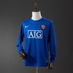 Man Utd 2008/09 Second Away Long Sleeve Retro Jersey - 图片 8