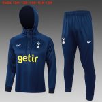 Tottenham Hotspur 23-24 Half-Zip Jacket Blue Kids