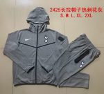 Tottenham Hotspur 24/25 Long Zip Jacket Grey - 图片 8