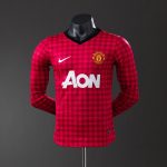 Man Utd 12/13 Home Long Sleeve Player Version Jersey