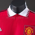 Man Utd 22/23 Home Player Version Retro Jersey - 图片 7