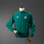 Newcastle United Reversible Jacket Windbreaker - Army Green & Yellow - 图片 4