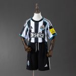 Newcastle United 25/26 Home Kids Kit