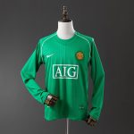 Man Utd 07/08 Goalkeeper Long Sleeve Retro Jersey - 图片 9