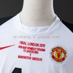 Man Utd 2010/11 Away Champions League Retro Jersey - 图片 7