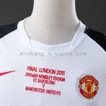 Manchester United 2010/11 Away Long Sleeve Retro Jersey - 图片 7