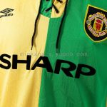 Manchester United 1992-1994 Third Away Retro Long Sleeve Jersey S-XXL - 图片 5