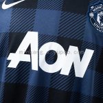 Manchester United 2013-2014 Retro Long Sleeve Black Jersey S-XXL - 图片 6