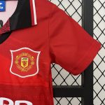 Man Utd 1994-1996 Home Kids Jersey - 图片 2