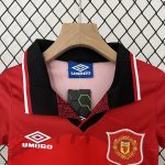 Man Utd 1994-1996 Home Kids Jersey - 图片 3
