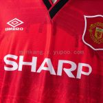 Man Utd 1994/96 Home Long Sleeve Retro Jersey - 图片 5