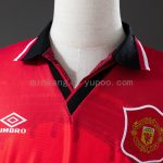 Man Utd 1994/96 Home Long Sleeve Retro Jersey - 图片 6