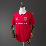 Retro 1999-2000 Manchester United Home Jersey S-4XL