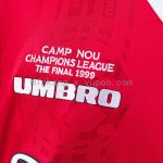 Man Utd 1999/00 Home Long Sleeve Retro Jersey - 图片 4