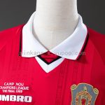 Man Utd 1999/00 Home Long Sleeve Retro Jersey - 图片 7