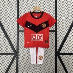 Man Utd 09/10 Home Kids Jersey