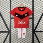 Man Utd 09/10 Home Kids Jersey - 图片 4