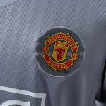 Man Utd 2007 Goalkeeper Grey Long Sleeve Retro Jersey - 图片 4
