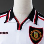 Man Utd 1998/99 Away Long Sleeve Retro Jersey - 图片 6
