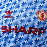 Retro 90/92 Manchester United Away Jersey S-XXL - 图片 5