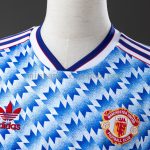 Manchester United 1990-1992 Away Retro Long Sleeve Jersey - 图片 6