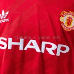 Man Utd 1986/88 Second Away Long Sleeve Retro Jersey - 图片 5