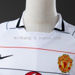 Man Utd 2003/05 Away Long Sleeve Retro Jersey - 图片 6