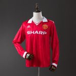 Manchester United 1992-1994 Home Retro Long Sleeve Jersey S-XXL